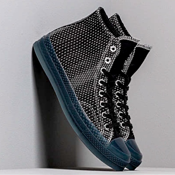 Converse Other - Converse Chuck 70 High Top Jacquard Black/White-Cool Grey Unisex Sneaker